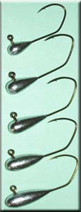 Tube Jigheads -Sickle Hooks