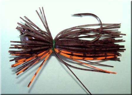 Brown Smoke -Orange Skirt