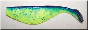 Chartreuse / Blue Back Shad Body