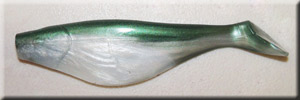 Pearl White/Dace Shad Body