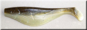 Pearl White/GP Back Shad Body