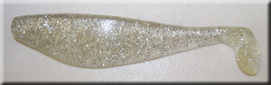 Clear Sparkle Shad Body