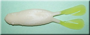 Pearl/Chartreuse Frog