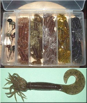 Weedless Spider Grub Kit