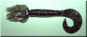 Smoke Purple Flake Spider Grub