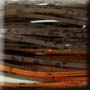 Natural Green Pumpkin -Orange (S284) Skirt